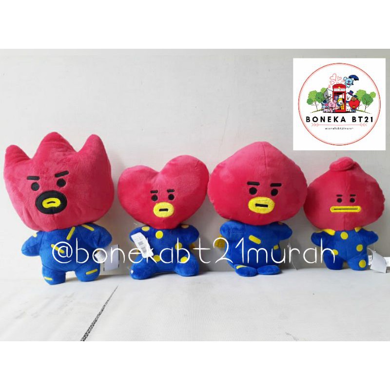 Bt21 Tata Family Fafa Tutu Tata Titi Doll Tata Family Tata