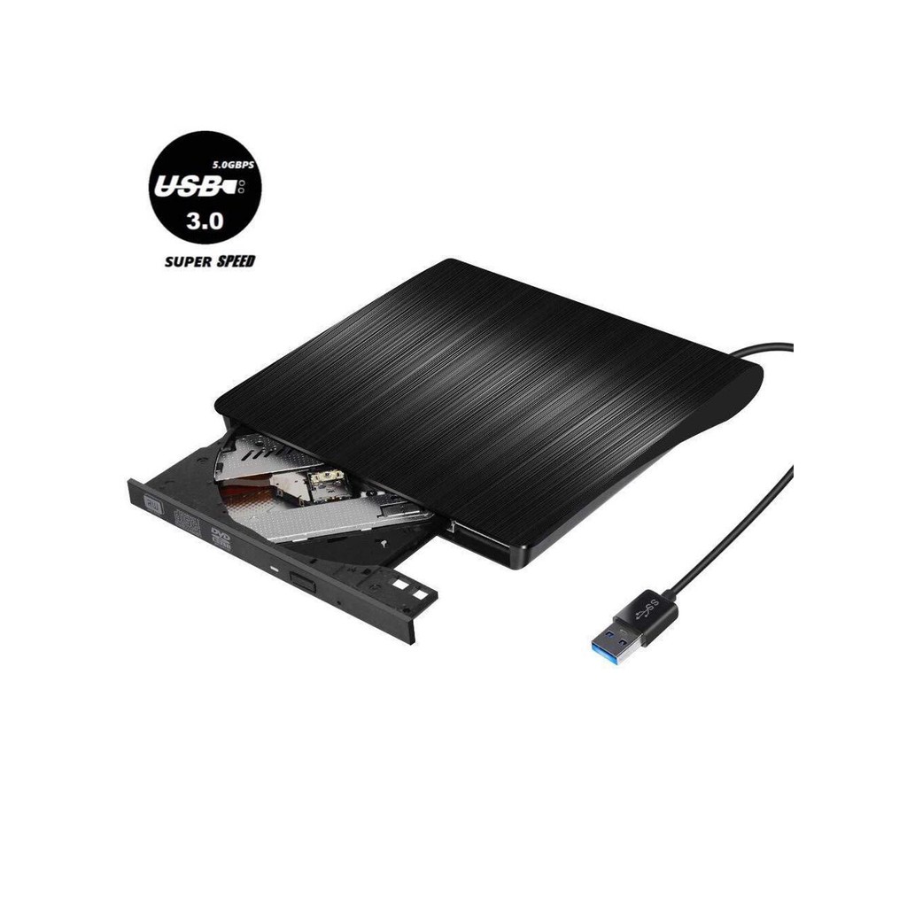 Gotega Portable External CD/DVD+/RW Drive (USB 3.0 PC & Mac) Shopee