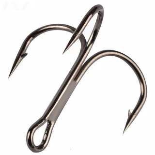 Treble Fishing Hooks With Feather Tackle Fishing Hook Stronger