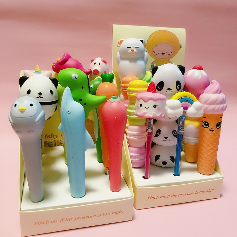 Slow Rising Squishy Pen Ice Cream Soft Neutral Appliance Soft