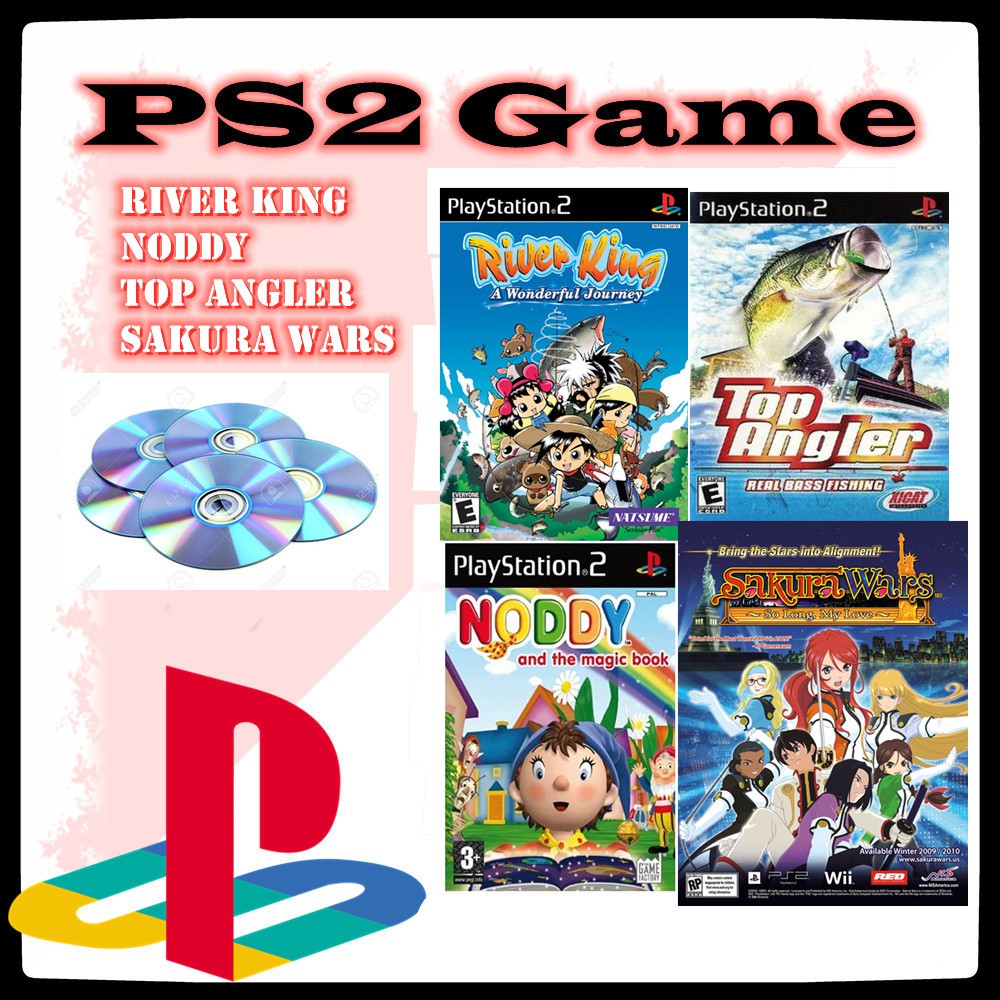 💥 Ps2 Game Harvest Fishing / Noddy and the Magic Book / Sakura Wars So  Long, My Love / Good Quality Purpleray CD💥 | Shopee Malaysia