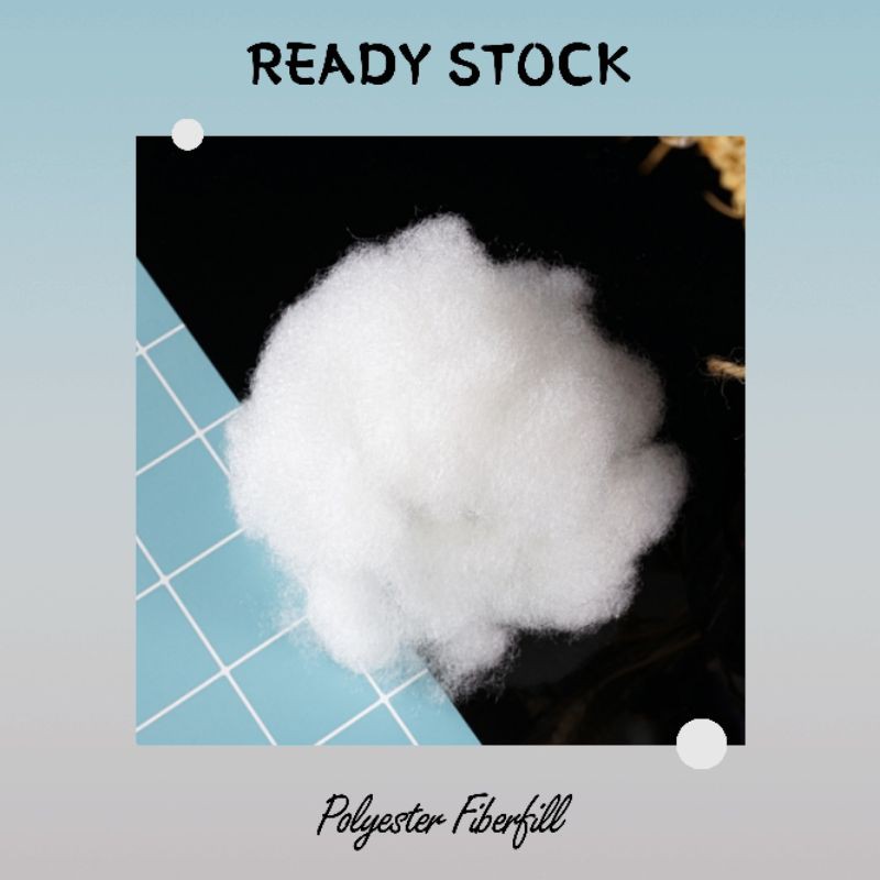 [Ready Stock] Polyester Fiber fill / Doll Pillow Stuffing / Amigurumi Stuffing / PP fiberfill