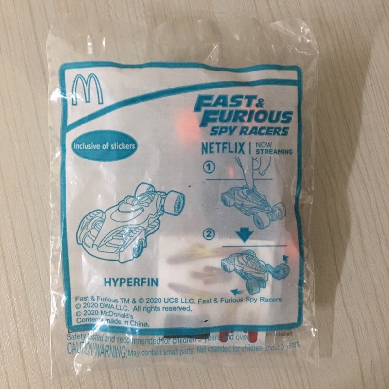 🛍🛒 McD Fast & Furious Spy Racers - Hyperfin | Shopee Malaysia