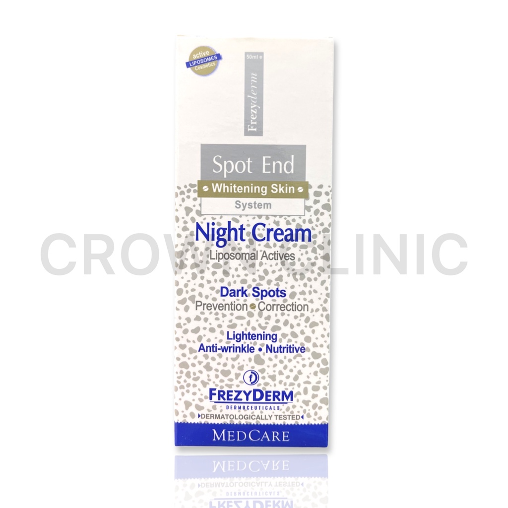 Frezyderm Spot End Night Cream 50ml Whitening Skin System Shopee