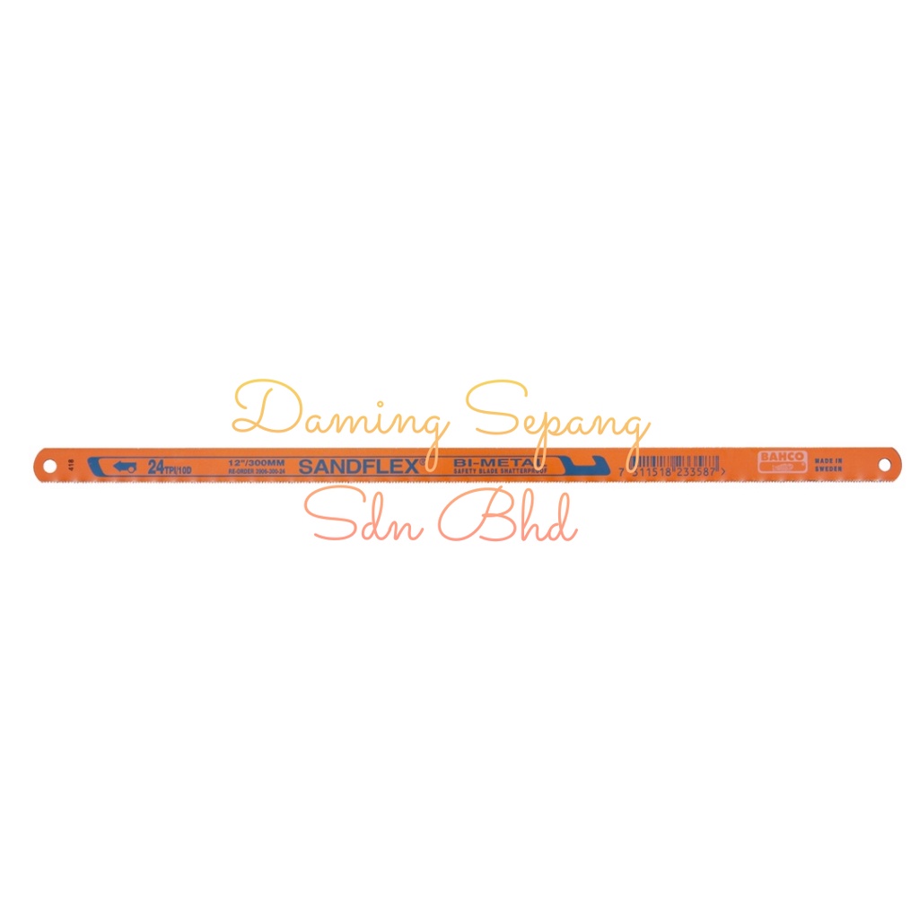 Sandflex Hacksaw Blade 12'' (24T) | Shopee Malaysia