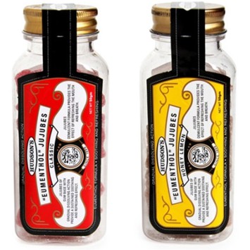 Hudson's Eumenthol Jujubes Bottle 50g ( Classic / Lemon ) | Shopee Malaysia
