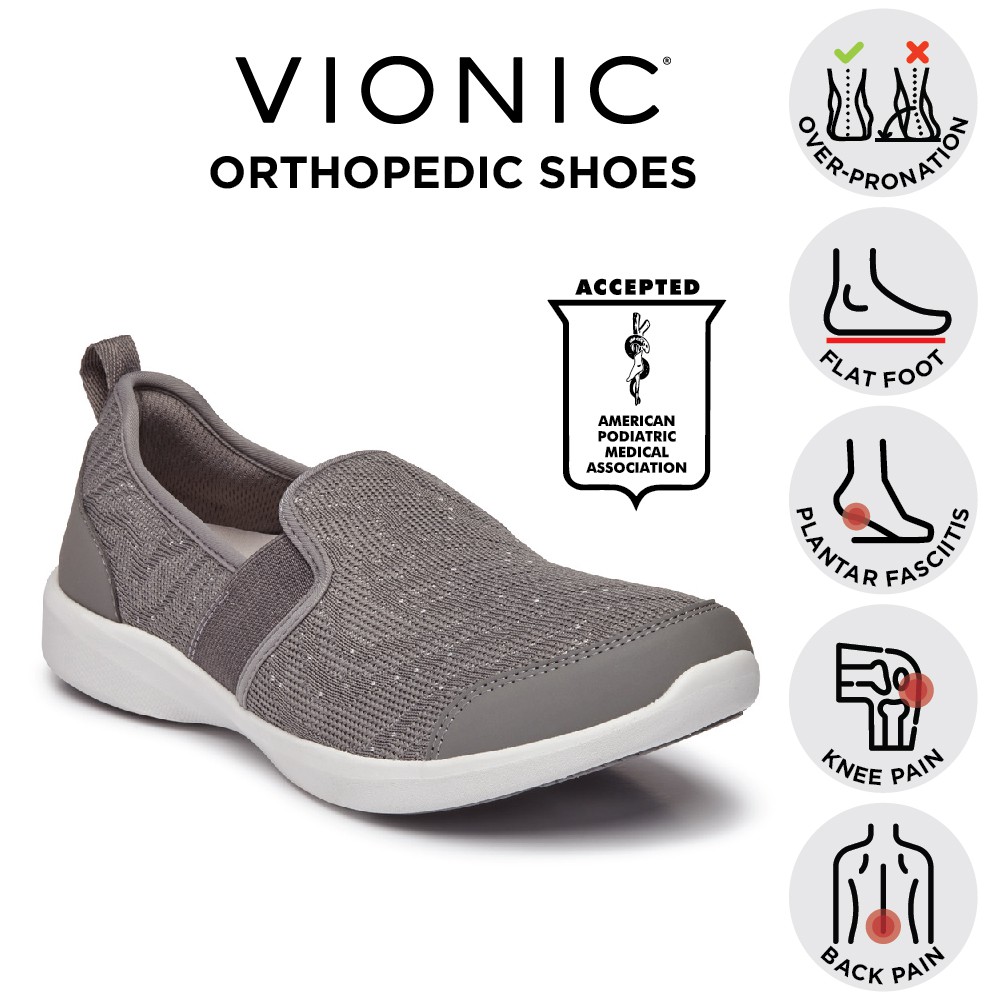 Vionic Women Orthopedic Sneaker ROZA Kasut Sukan Kesihatan Perempuan ...