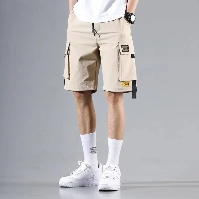 M-5XL Cargo Pants Short Pants Men Summer Loose Plus Size Multi Pocket ...