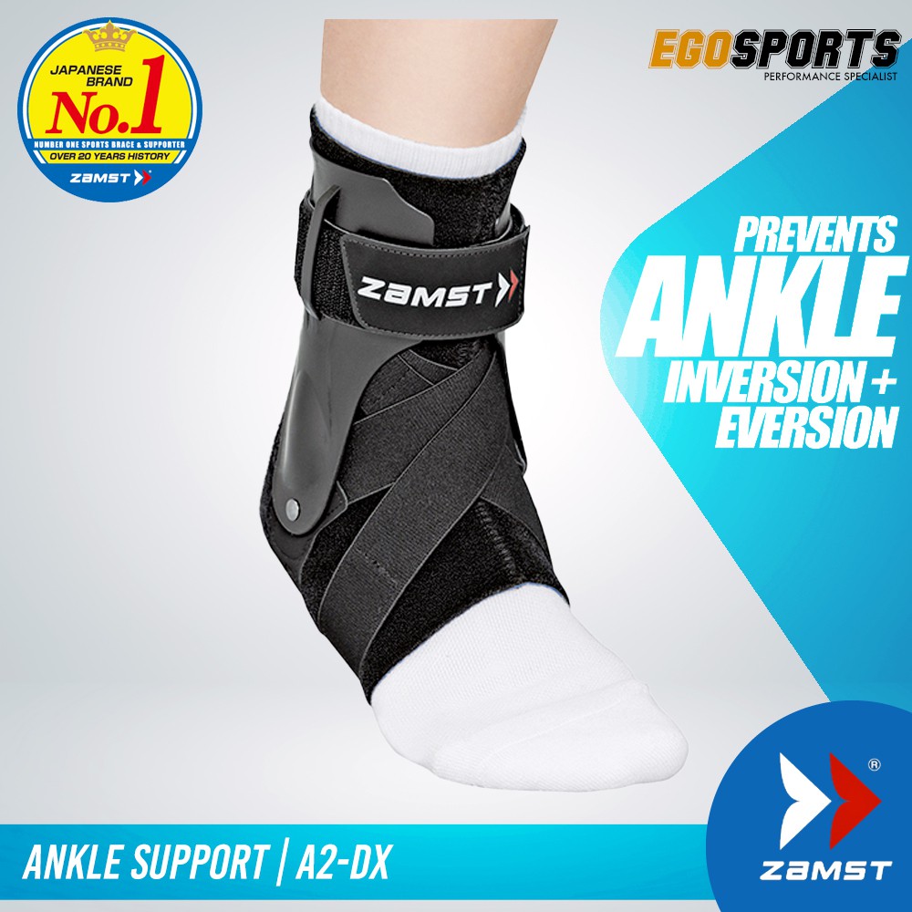 ZAMST A2-DX Ankle Brace Support (LEFT Ankle) | Shopee Malaysia