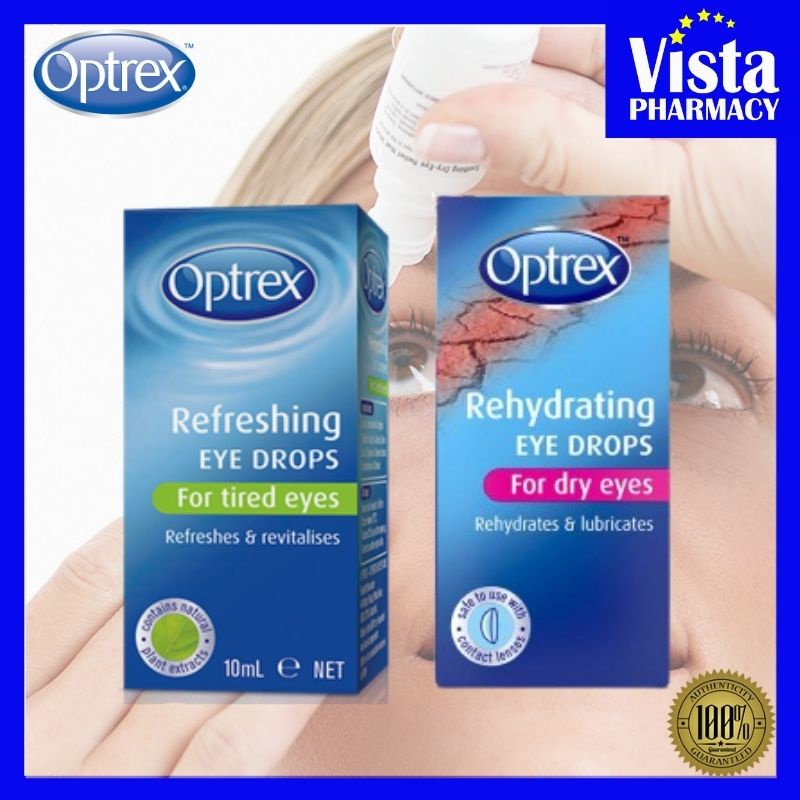 Optrex Refreshing Eye Drops (For Tired Eyes) 10ml | Shopee Malaysia