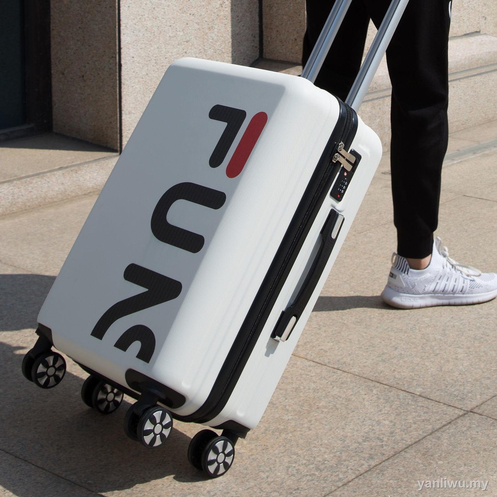 20 24 inch suitcase female new suitcase lightweight male student trolley case strong and durable large capacity password suitcase thickened travel bag Shopee Malaysia