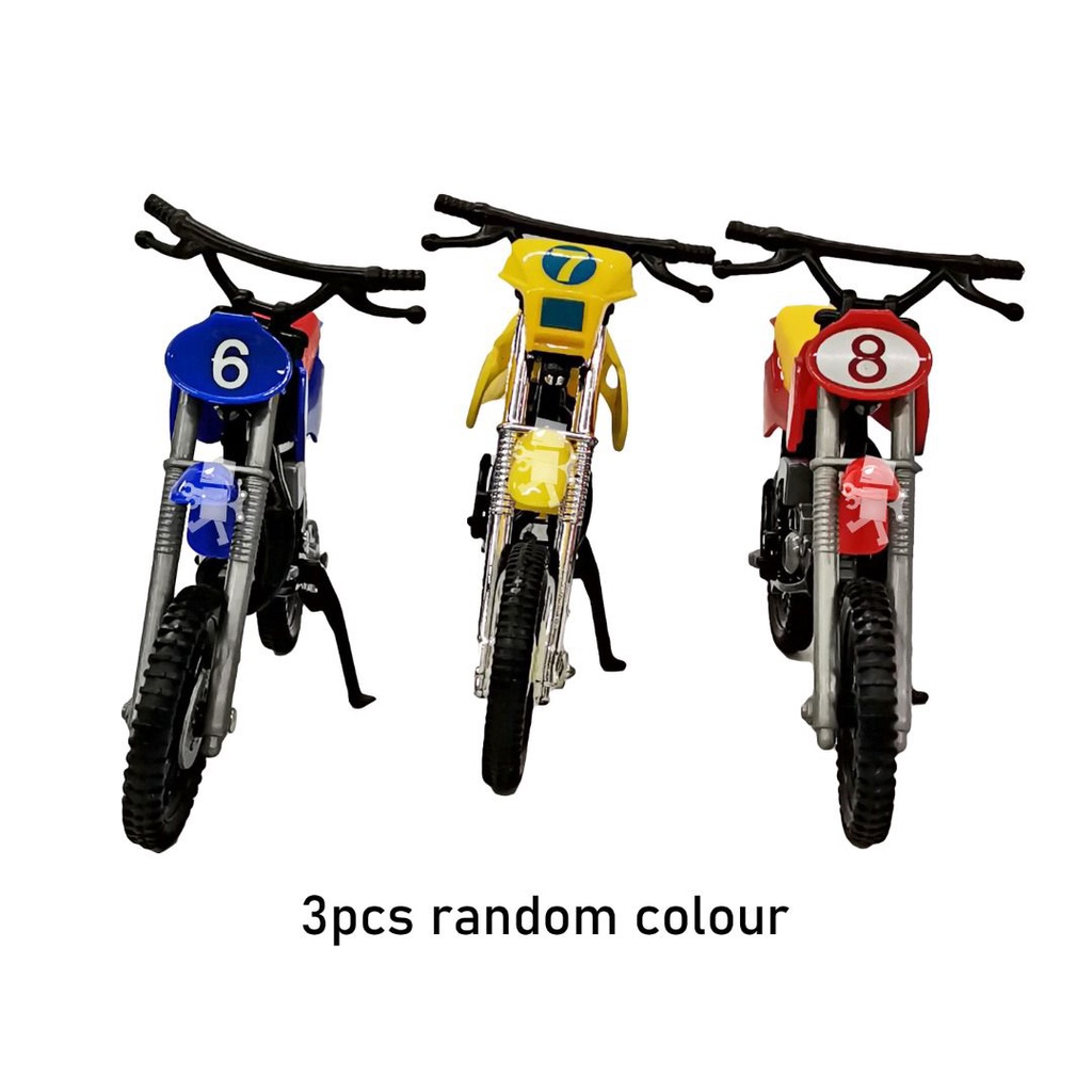 Motorbike scrambler Bike Vehicle Assembly Toys For Boys Permainan ...