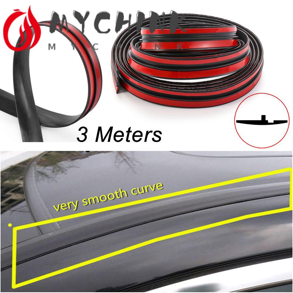 CHINK Car Rubber Seal Strip Edge Protector 3m/9.84ft TStyle Front Rear