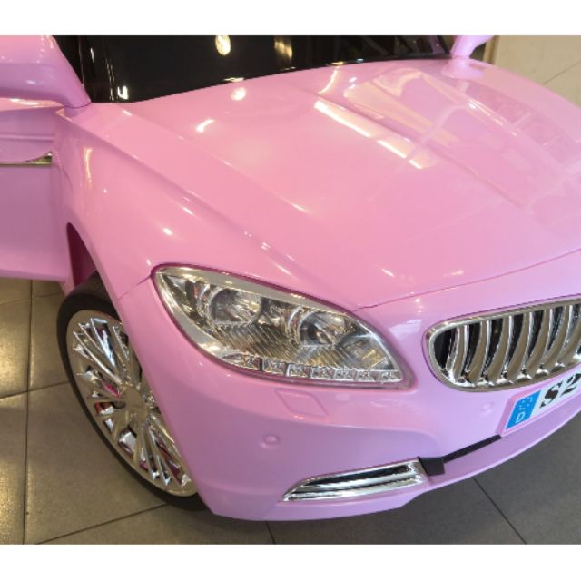 pink bmw kids car