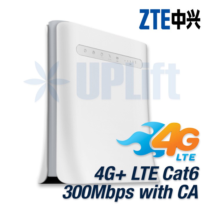 ZTE MF286R 4G+ LTEAdvanced Cat6 300Mbps Modem B525 with Carrier