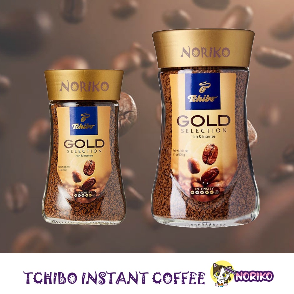 TCHIBO Gold Selection (Rich & Instense) Instant Coffee 100g/200g Bottle ...