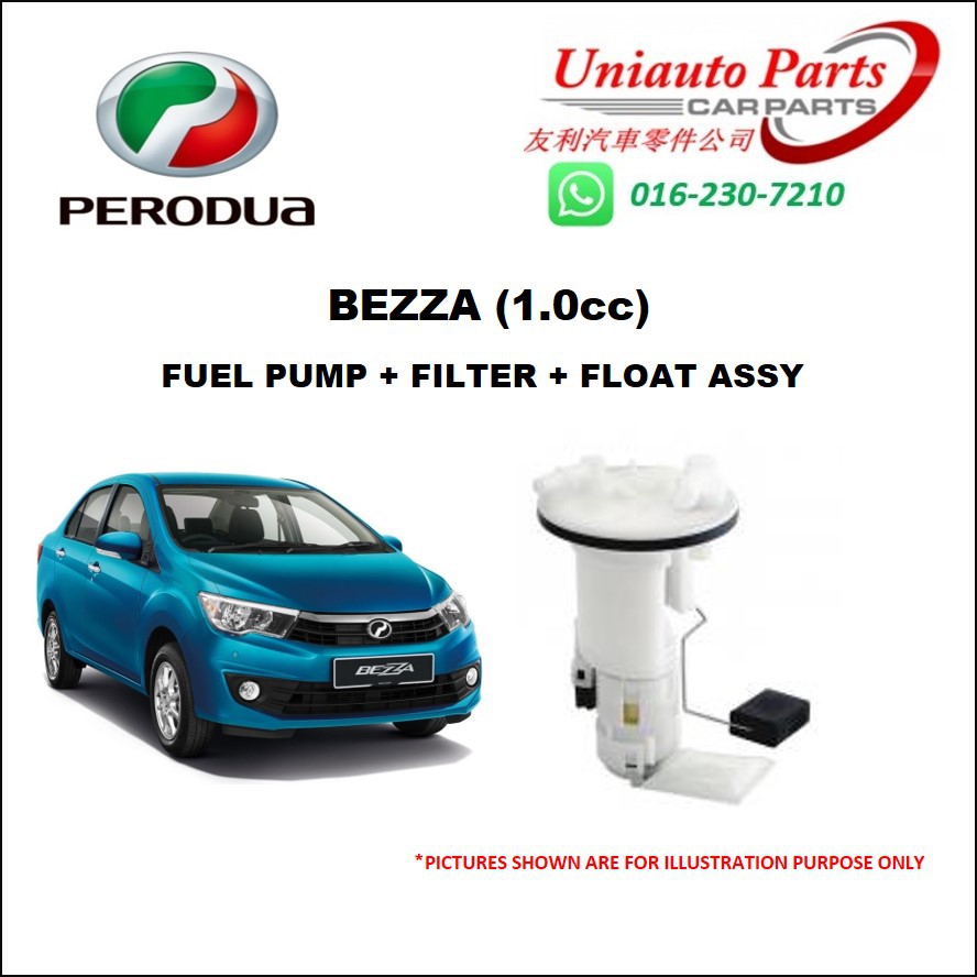 PERODUA BEZZA PETROL FUEL PUMP + FUEL FILTER + FLOAT ASSY Shopee Malaysia