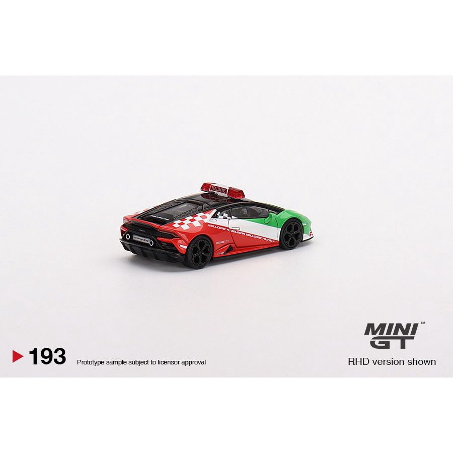 1/64 Lamborghini Huracan Evo Follow Me 2020 by MiniGT 193