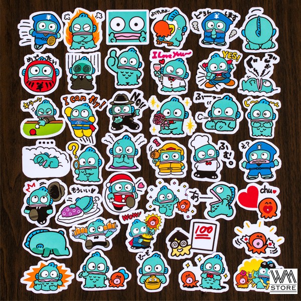 Hangyodon Sticker Pack (Sanrio) | Shopee Malaysia