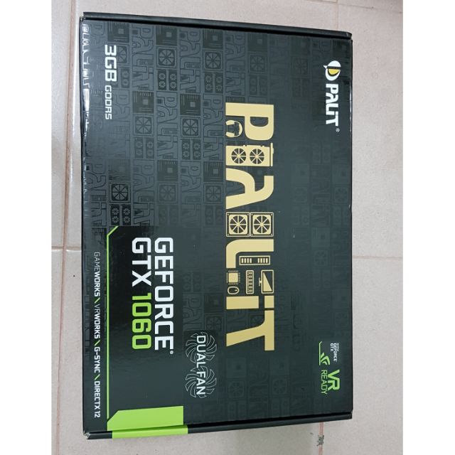 Nvidia Palit GTX 1060 3gb dual fan | Shopee Malaysia