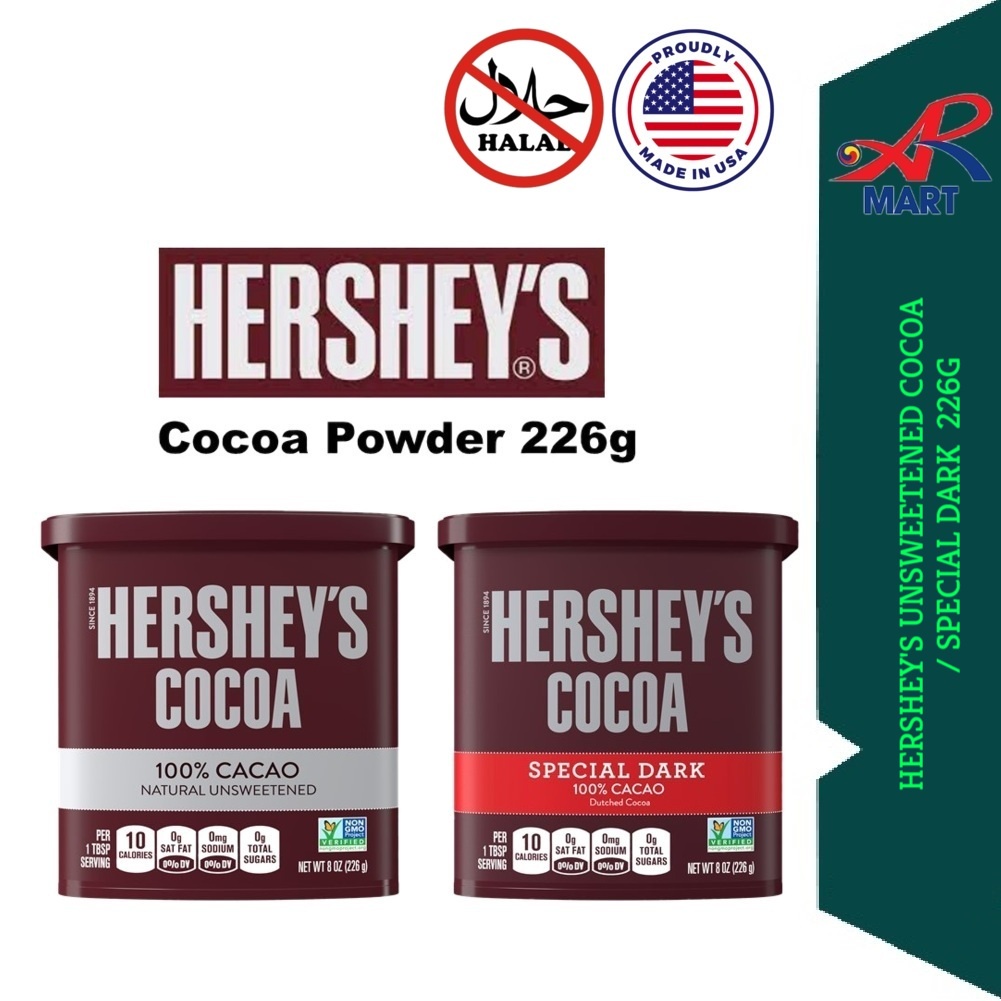 Hershey's Cocoa 100 Cacao Natural Unsweetened Special Dark Cocoa