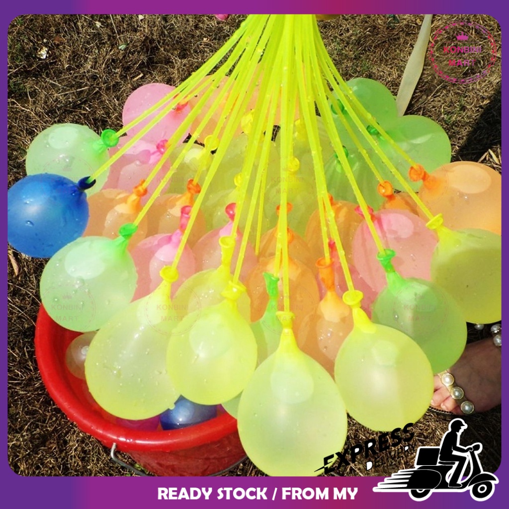 111 Pcs Outdoor Party Quick Fill Fun Kids Water Bomb Balloons For Party