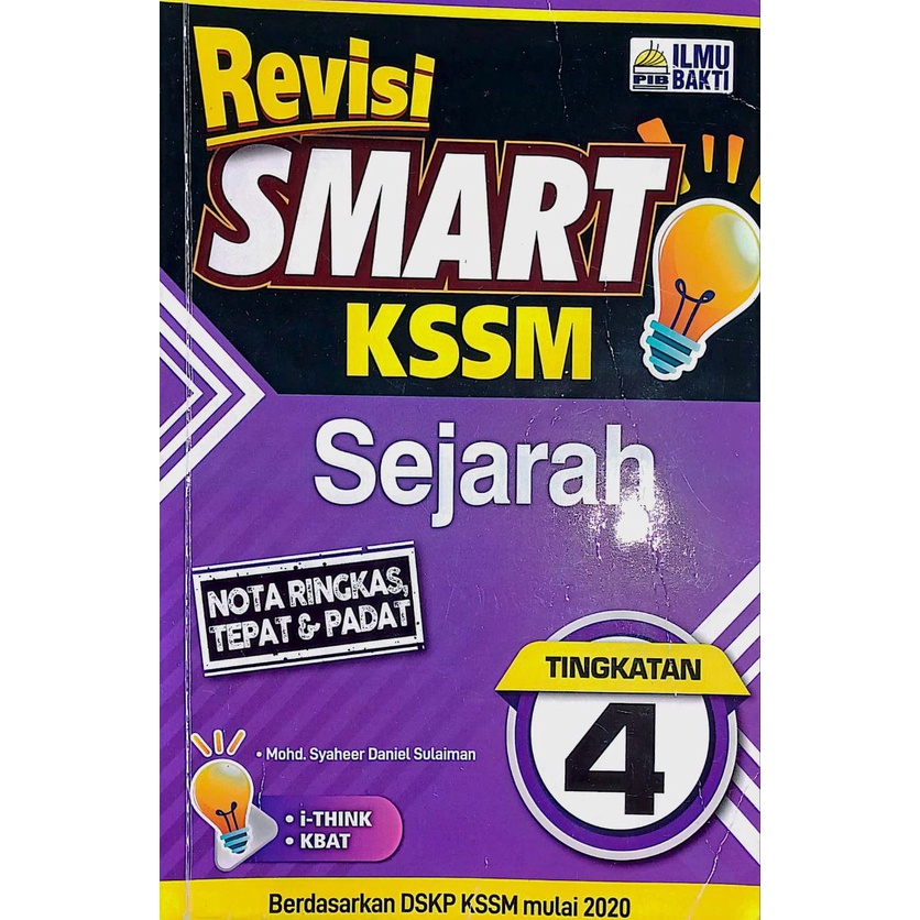 [second hand book]BUKU RUJUKAN SEJARAH TINGKATAN 4 (KSSM) | Shopee Malaysia