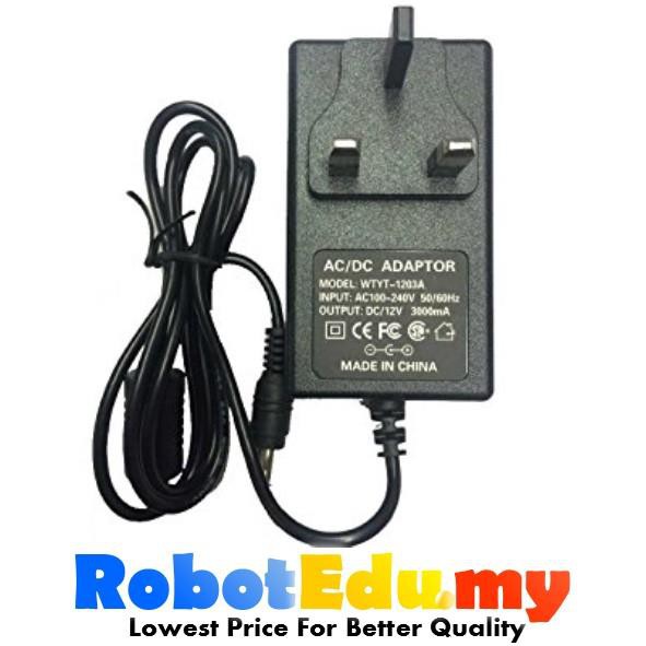 12V 3A AC to DC Power Supply CCTV Alarm Arduino LED Strip Adapter ...