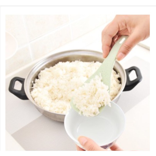 Cute Cooking Tools Rabbit Shaped Wheat Straw Rice Shovel Kitchen Accessories  Rice Cooker Supplies Non-stick