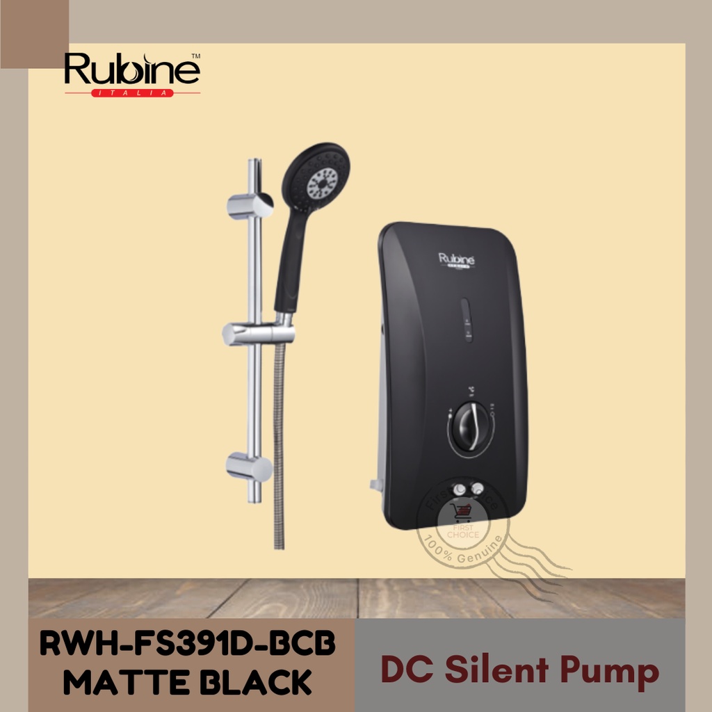 *BEST BUY* Rubine RWHFS391DBCB Flusso Water Heater with Pump (DC