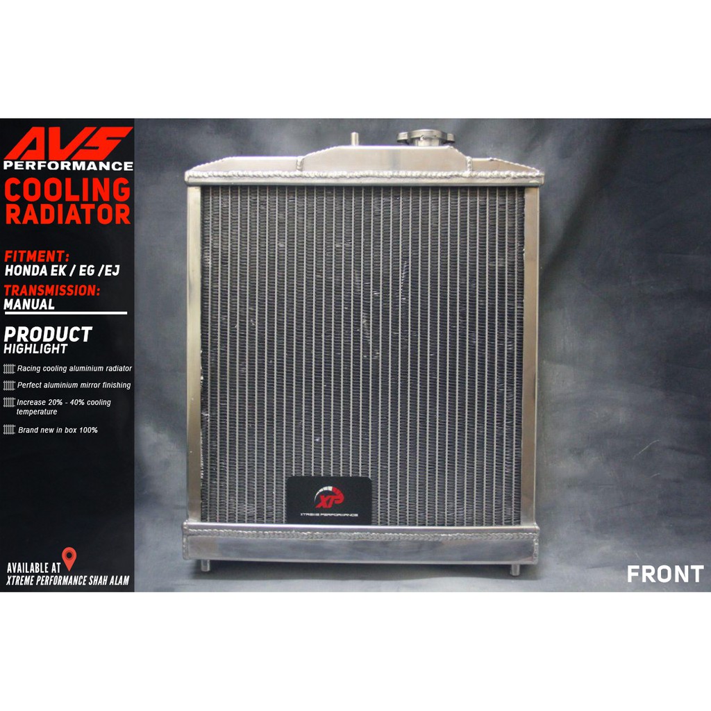 ORIGINAL READY STOCK RADIATOR SPORT AVS HONDA CIVIC EG EK B16 B18 ...