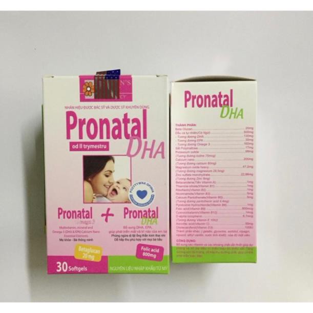 Pronatal DHA Supplements Vitamins And Minerals For Pregnant Mothers