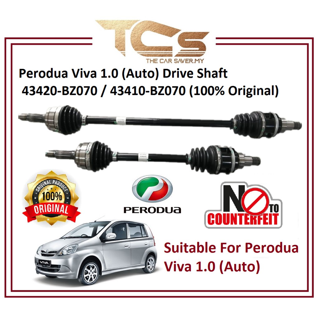 Perodua Viva (Auto) Drive Shaft (100 Original) Shopee Malaysia