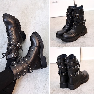 goth boot - Boots Prices and Promotions - Women Shoes May 2023 | Shopee  Malaysia