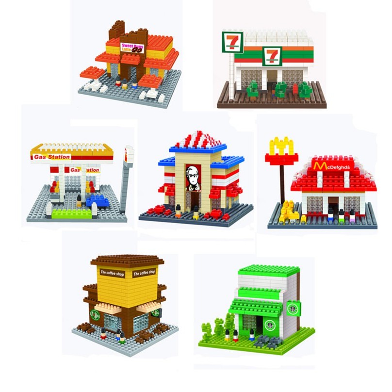 🔥【READY STOCK】🔥 CITY BUILDER Lego Building Blocks Retail Store Street ...