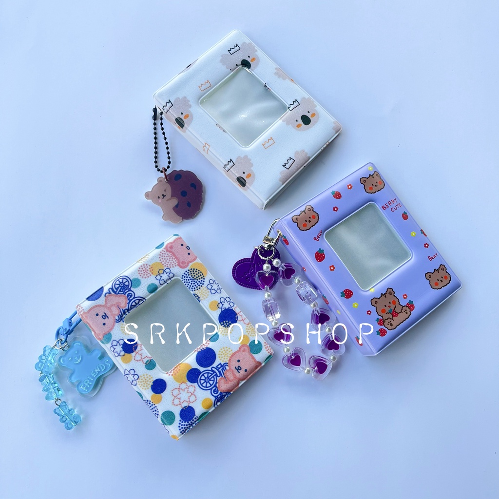 A5 Binder Keychain Pendant Keyring Collect Book Photo Album PC Sleeve ...