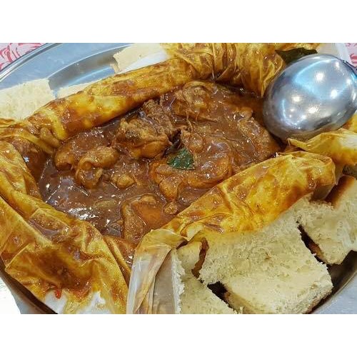IPOH FOOD 🥇KAMPAR OLDTOWN CURRY BREAD FROZEN ( NO PORK ) 1.5kg MIN