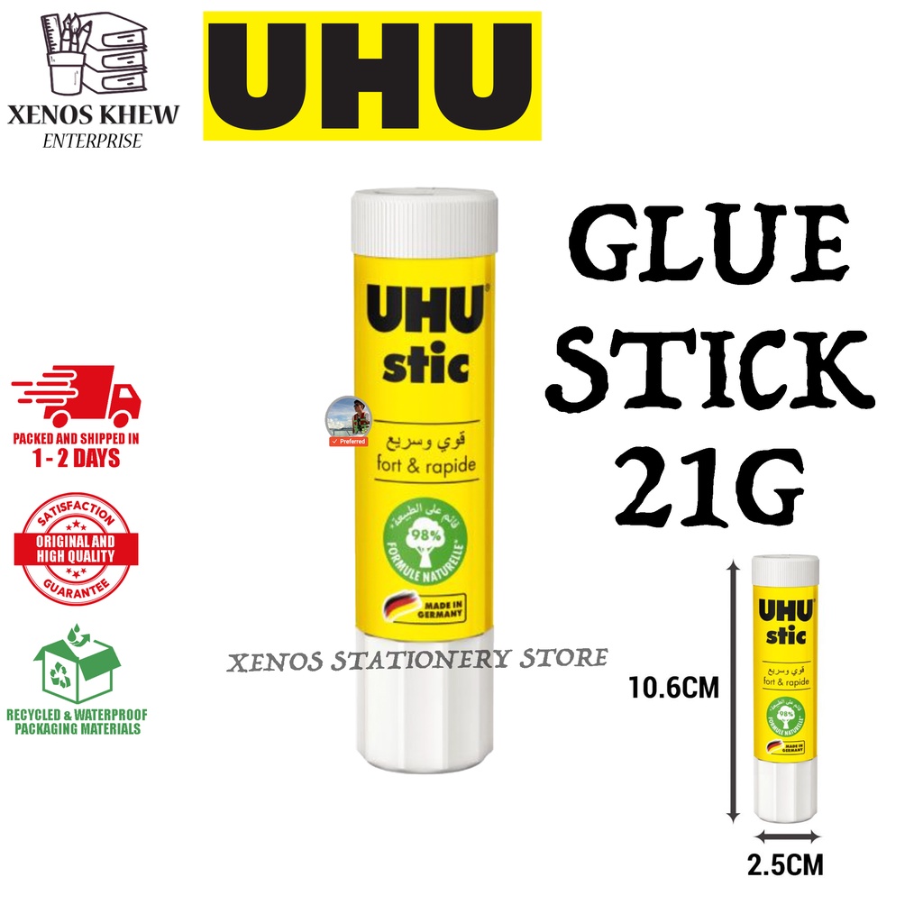 UHU GLUE STICK 21G (READY STOCK / 100% ORIGINAL) | Shopee Malaysia