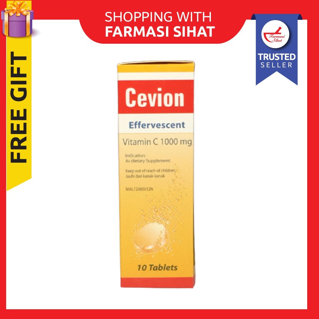 Cevion Effervescent Vitamin C 1000mg (10 tablets) | Shopee Malaysia