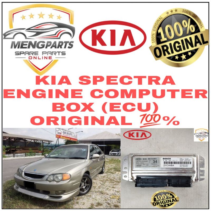 ORIGINAL 💯% KIA SPECTRA ENGINE COMPUTER BOX, ENGINE ECU CONTROL 39110 ...