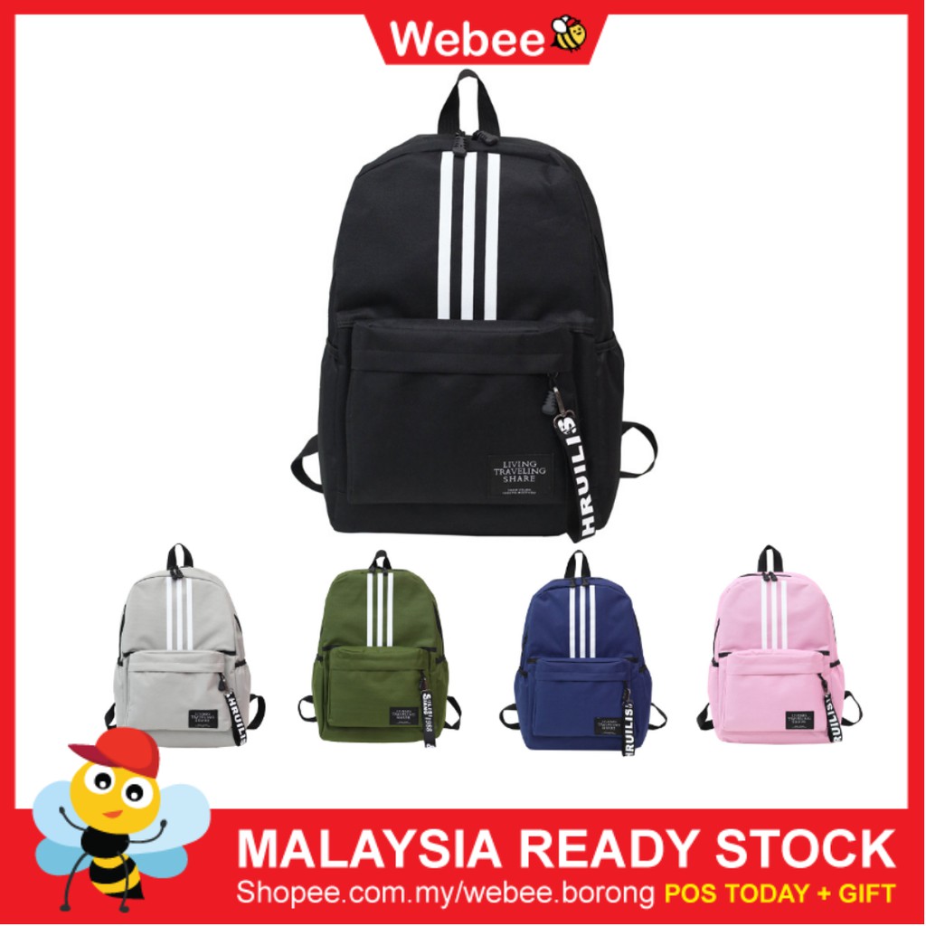 READY STOCK WEBEE 3 Strap Backpack Bag Galas Beg Shopee Malaysia