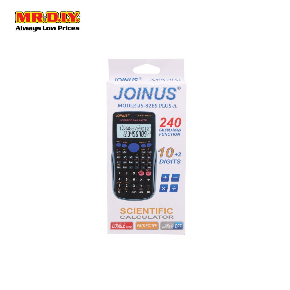 MR.DIY JOINUS Scientific Calculator JS82ESPLUSA Shopee Malaysia