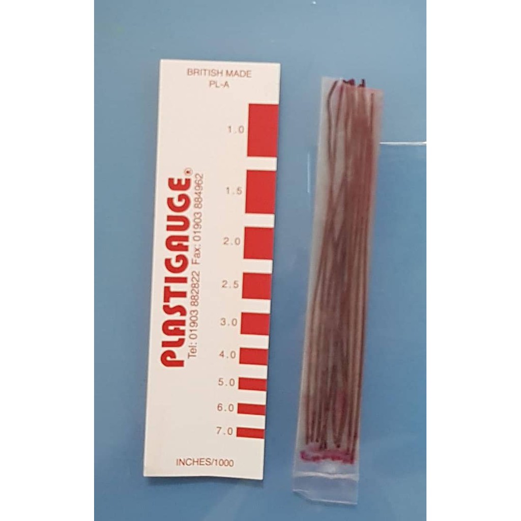 PLASTIGAUGE MADE IN ENGLAND 0.025MM-0.175 MM / 0.200MM-0.500 MM ...