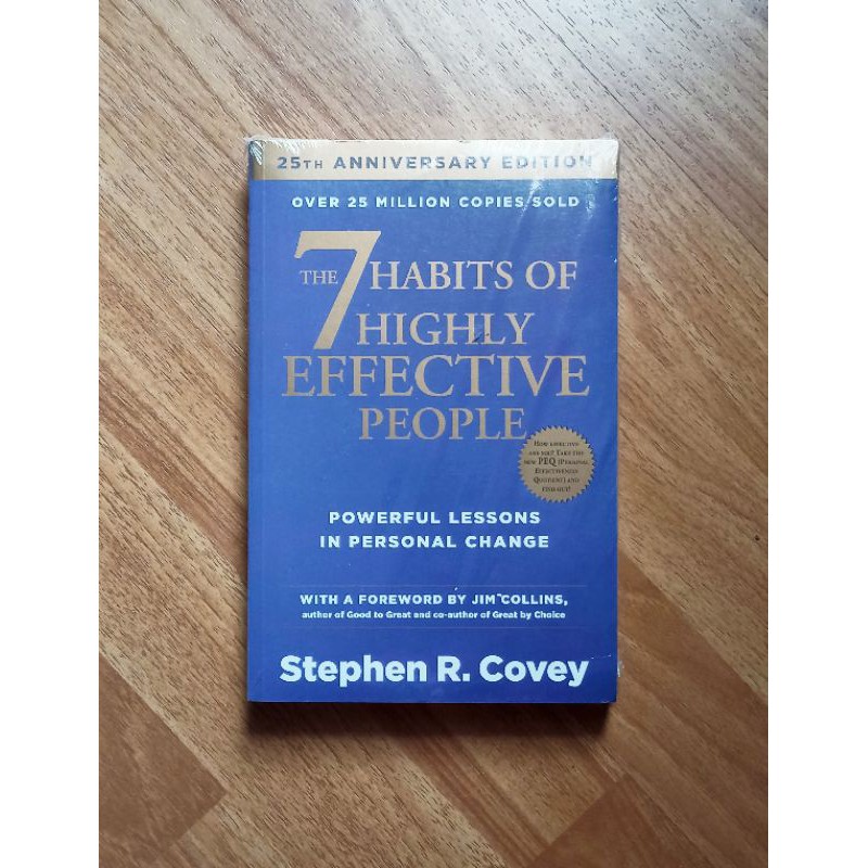 The 7 Habits of Highly Effective People - Stephen R. Covey | Shopee ...