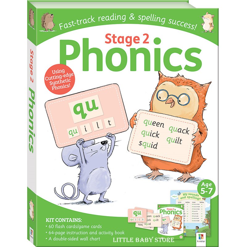 Phonics Kit: Stage 2 (Fast-track Reading and Spelling Success!) (5-7 ...