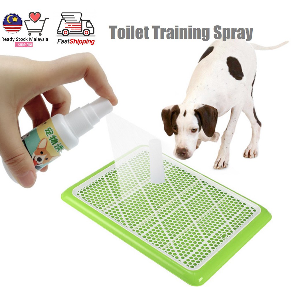 1367【Malaysia Ready Stock】30ml60ML Puppy Toilet Training Spray Dog