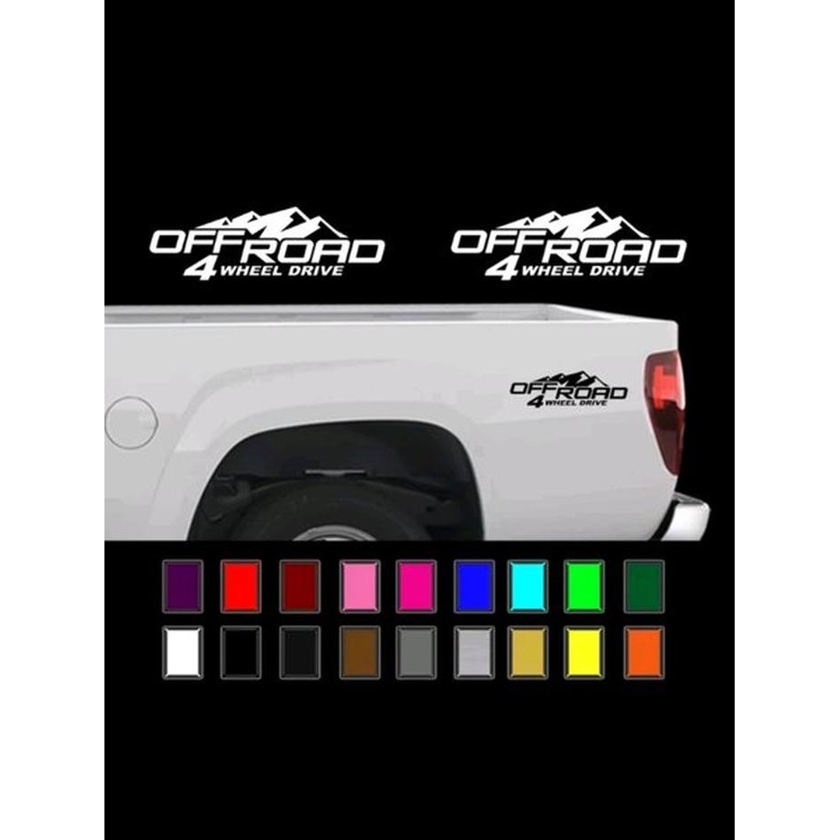 Cutting sticker sticker sticker 4x4 off road whell drive sticker ford ...