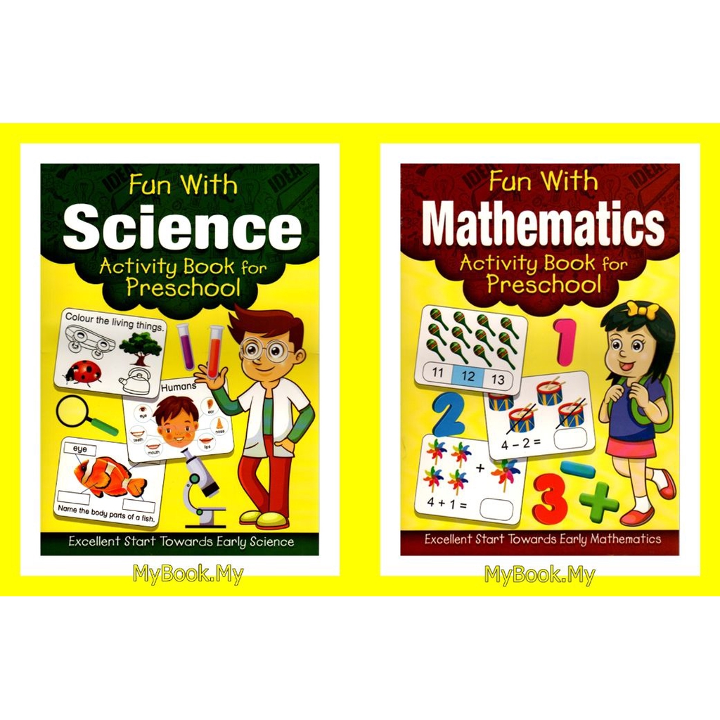 MyB Buku : Fun With Mathematics/Science Activity Book For Preschool ...