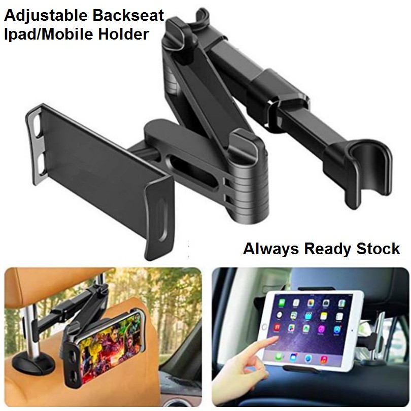 Car Phone ipad & tablet extendable holder car back seat mount stand
