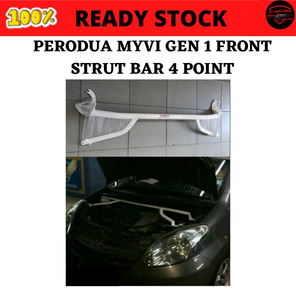 FRONT STRUT BAR PERODUA MYVI GEN 1 2004 2010 HIGH SPEC Shopee Malaysia